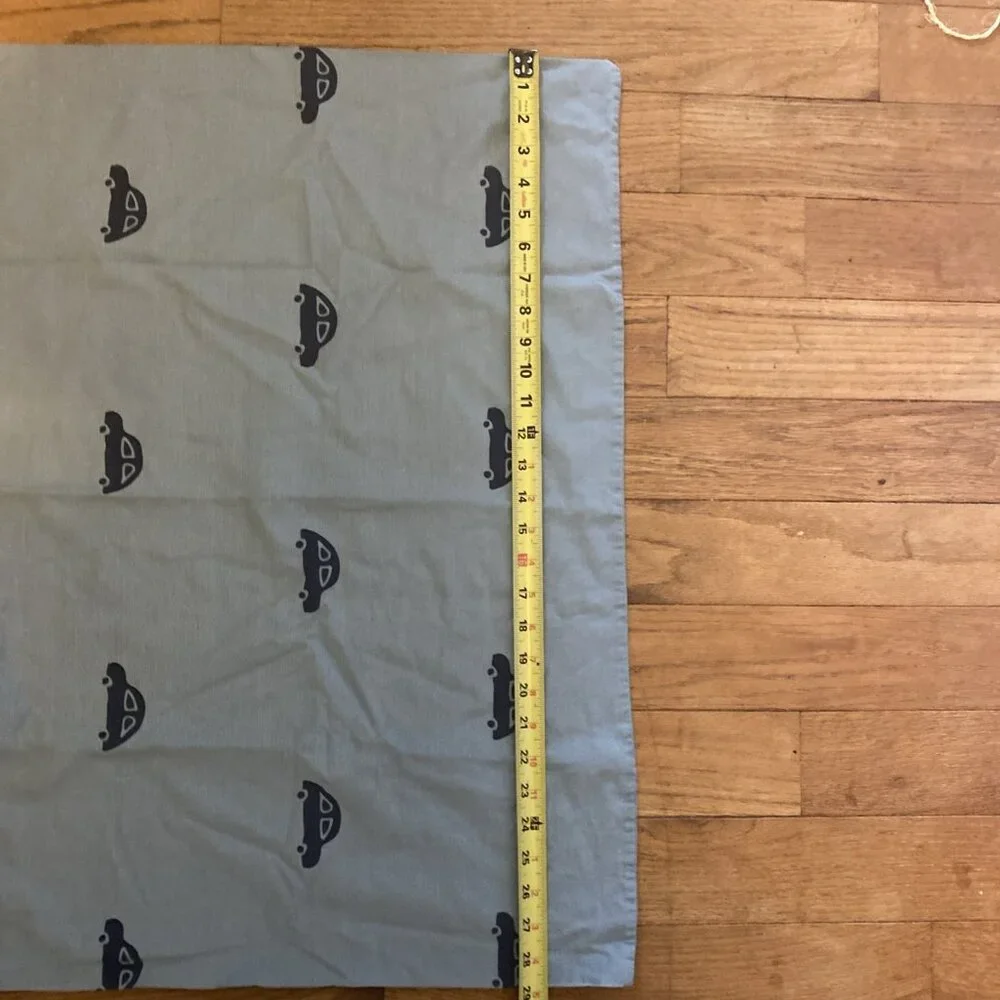 IKEA BARNDROM Novelty Volkswagen Pillowcase Standard 100% Cotton Blue Twin Child